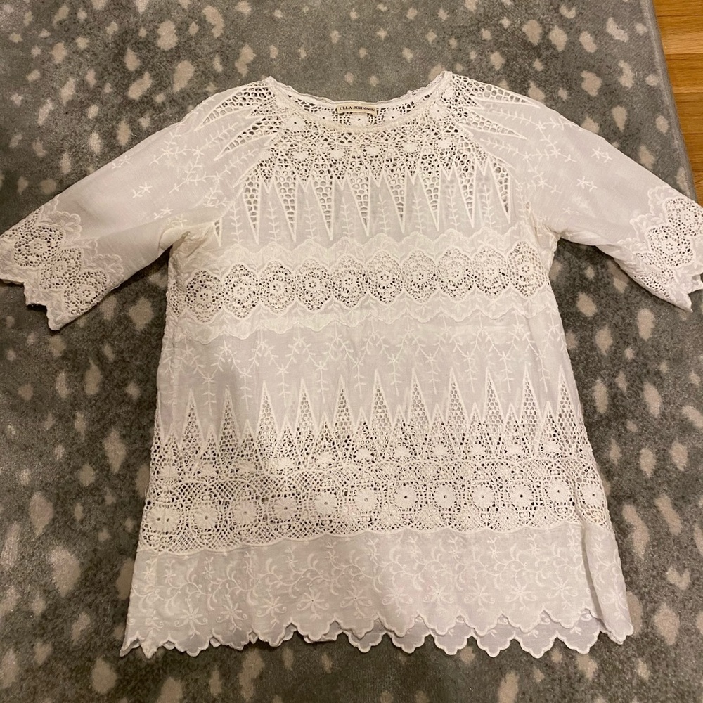 Ulla Johnson lace top - size 4